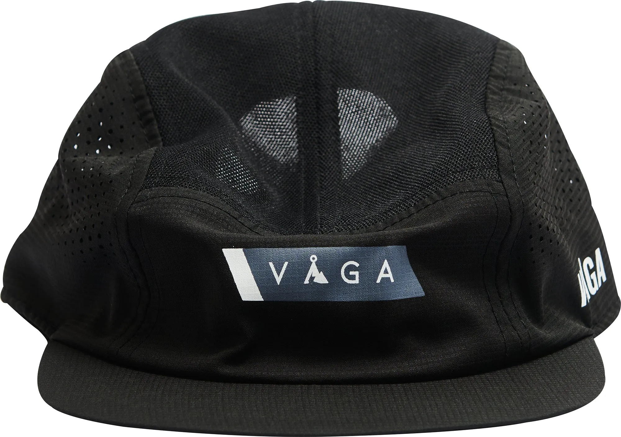 Vaga Feather Racing Running Cap - Black