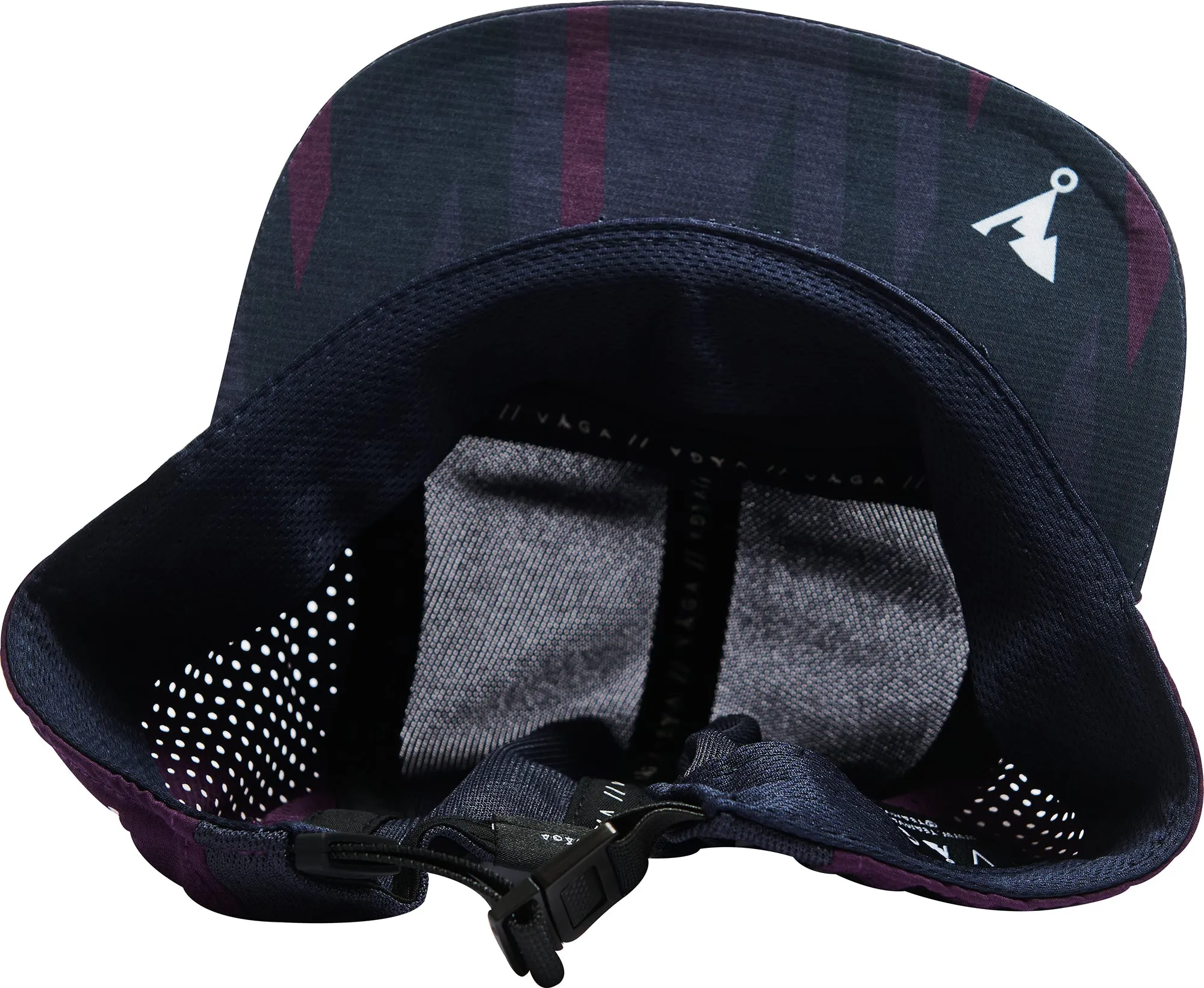 Vaga Feather Racing Running Cap - Purple
