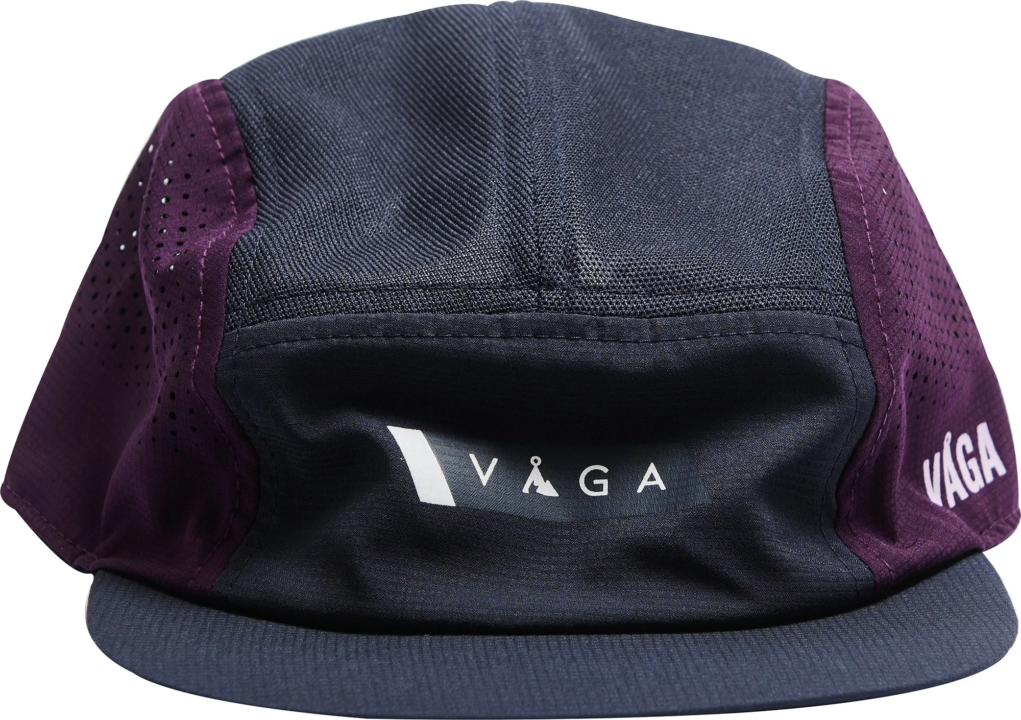Vaga Feather Racing Running Cap - Purple