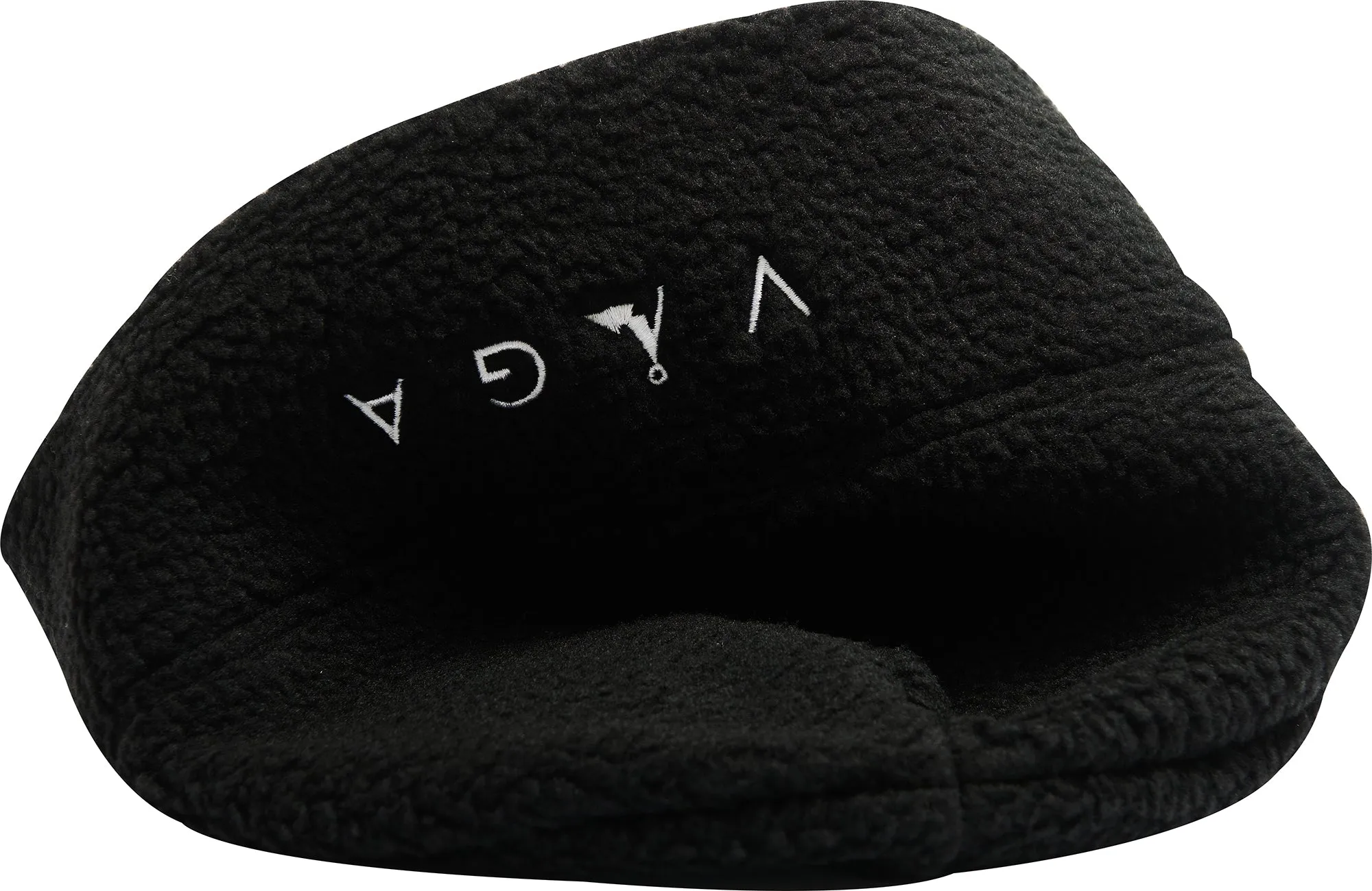 Vaga Teddy Fleece Running Beanie - Black