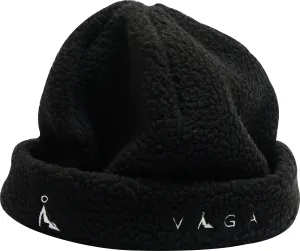 Vaga Teddy Fleece Running Beanie - Black